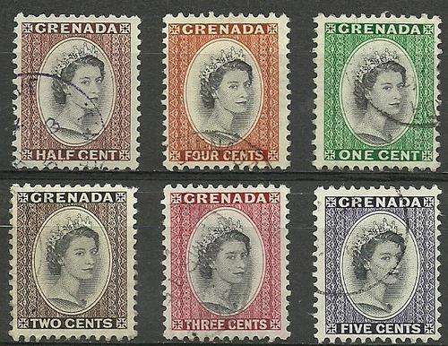 Grenada part set stamps in good used condition