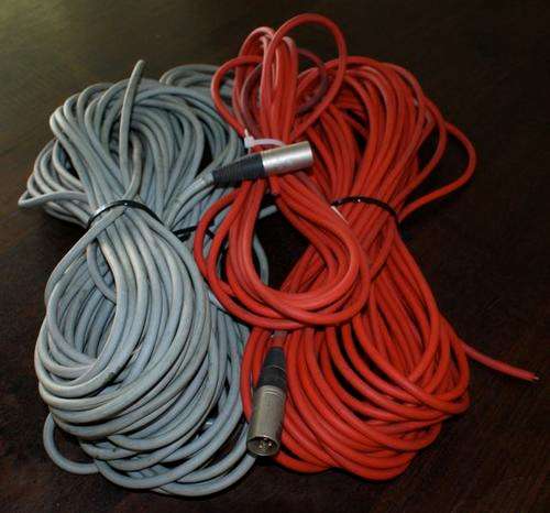 One pair/Shielded audio cables