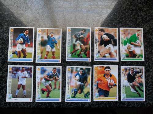 1995 RWC Sports Deck Rugby Cards x 10