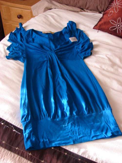 Truworths Electric Blue top - size 34