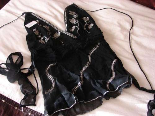 Lipsy chiffon top - Size 32