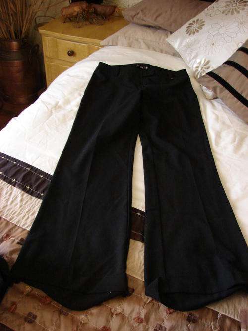 JFK long black pants - Size 30 - beautiful cotton feel