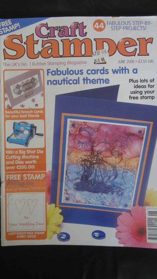 Craft Stamper, UK's No.1 Rubber Stamping Magazine - 3 Magazine bundle