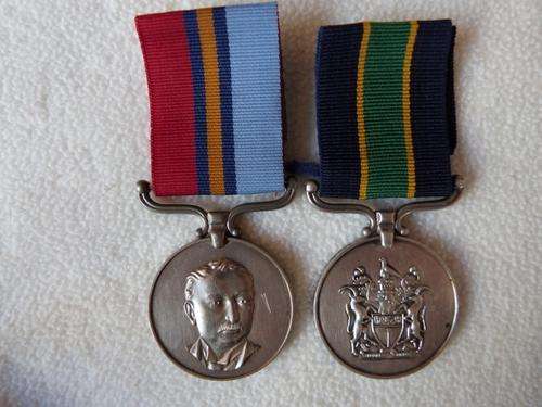 Rhodesian General Service Medal and Police Long Service Medal to 12705 D/Sgt Nani