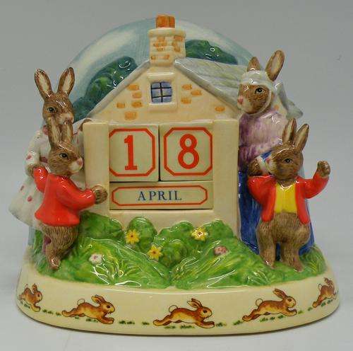 Royal Doulton Bunnykins calendar DBGW9