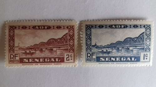 Senegal 1943 Definitives