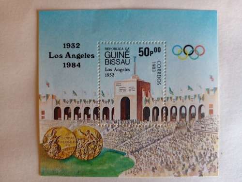 Guinea-Bissau 1984 Miniature Sheet: Olympic Games Los Angeles