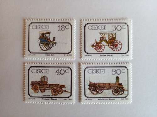 Ciskei 1989 Animal drawn transport