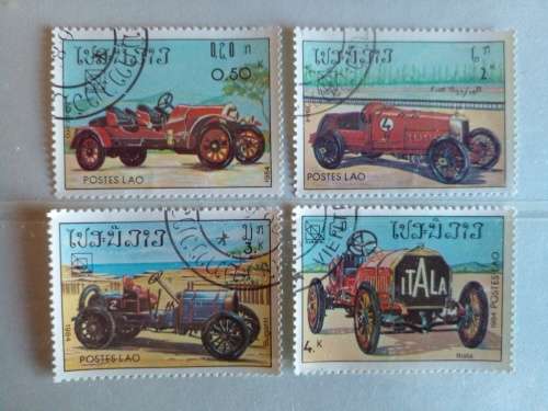 Laos 1984 Vintage Cars