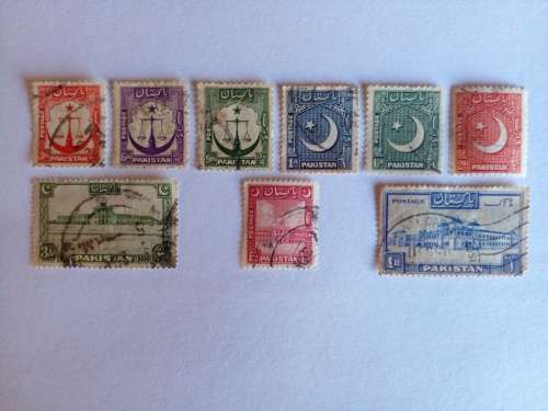Pakistan 1949 Definitive Issue