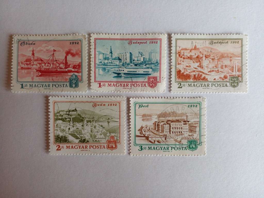 Hungary 1972 100th Anniversary of the unification of Buda and Pest