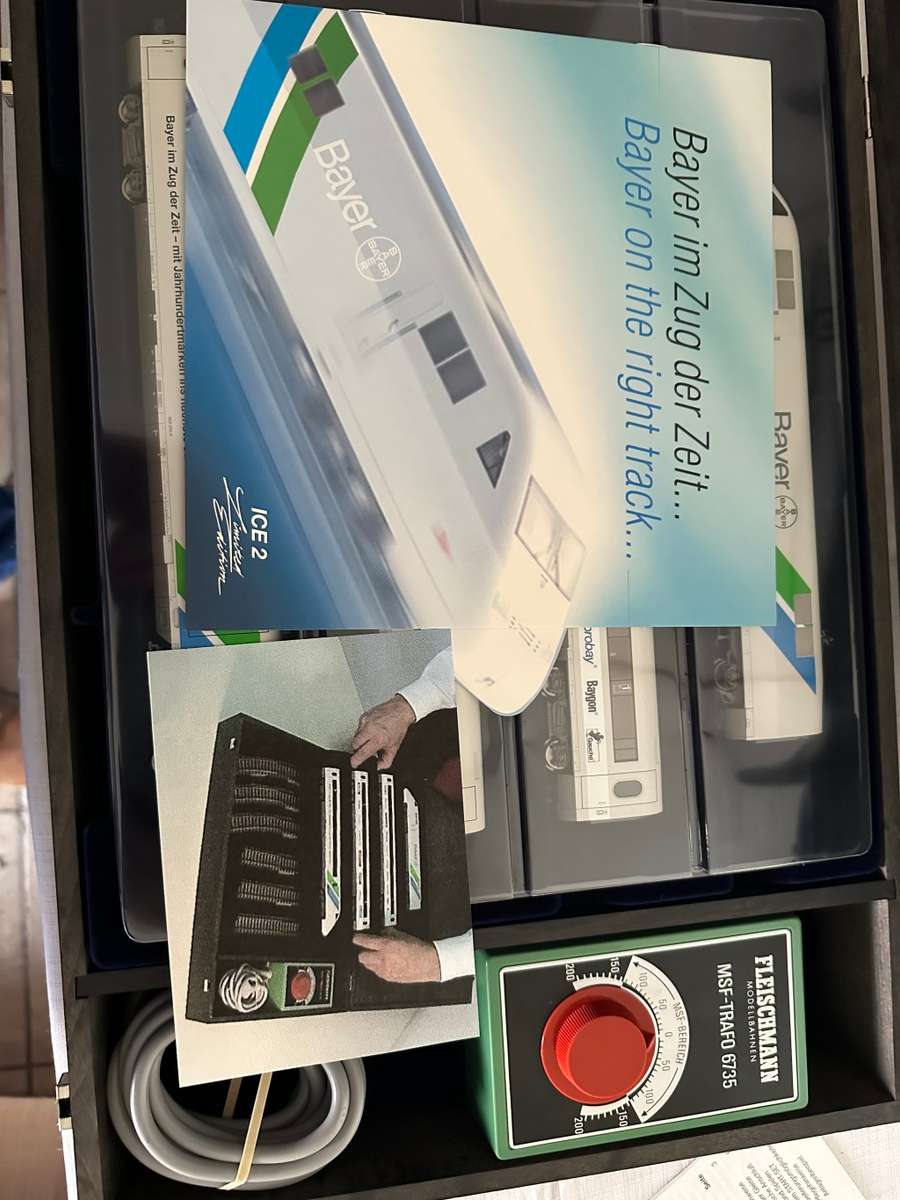 FLEISCHMANN SPECIAL EDITION MILLENNIUM ICE-2 TRAIN SET