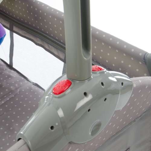 Angelcare AC401 Baby Monitor + Chelino Tiffany White Dots Cot | Mum2B Startup Combo