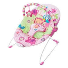 Bright Starts Zsa Zsa Zoo Bouncer - Pretty in Pink