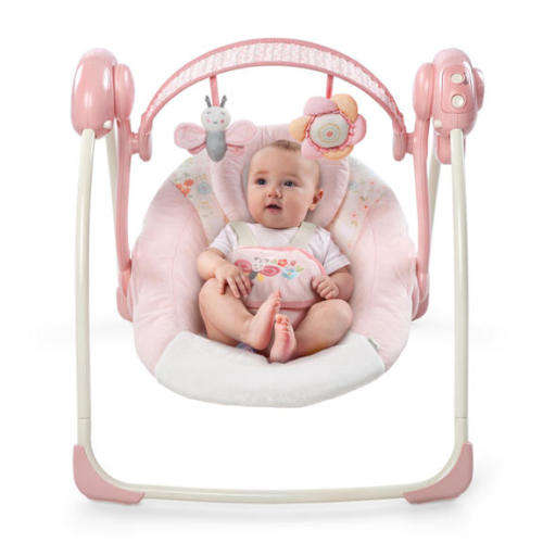Ingenuity Soothe 'n Delight Portable Swing - Felicity Floral