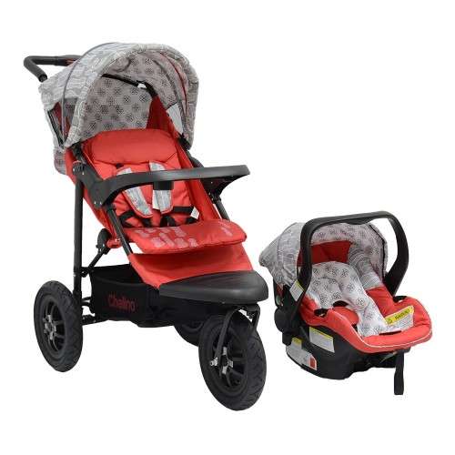 Chelino Urban Detour Baby Travel System - Red