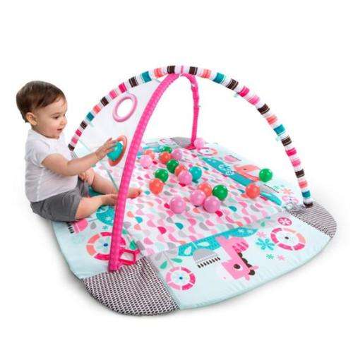 Bright Starts 5-in-1 Your Way Ball Play Pink Baby Activity Gym