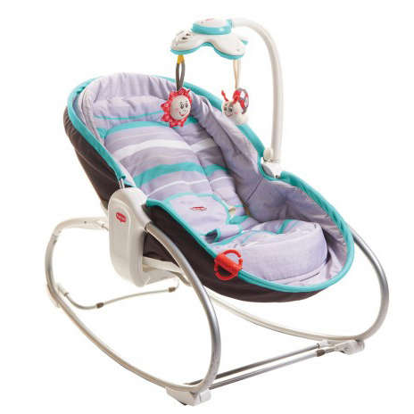Tiny Love 3-in-1 Rocker Napper - Grey-Turquoise | Baby