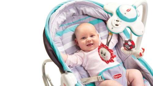 Tiny Love 3-in-1 Rocker Napper - Grey-Turquoise | Baby