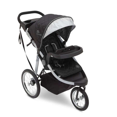 J is for Jeep® Brand Cross-Country All-Terrain Jogging Stroller