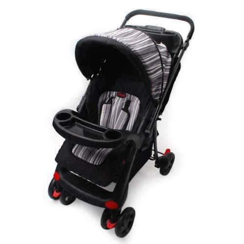 Chelino Tazz Baby Stroller - Black Stripe