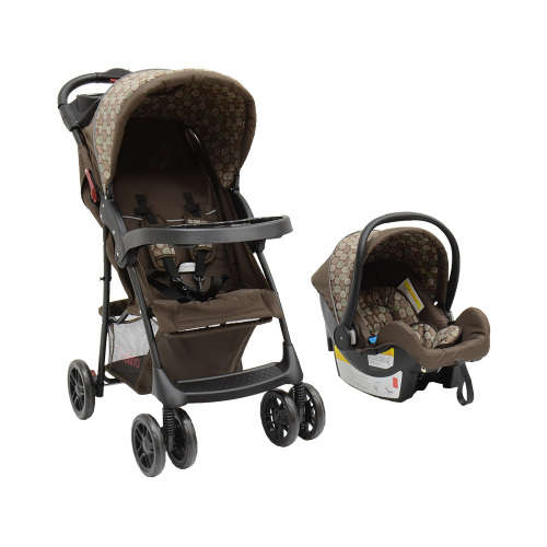Chelino Mustang Baby Travel System | Brown Circles