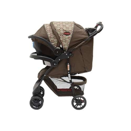Chelino Mustang Baby Travel System | Brown Circles