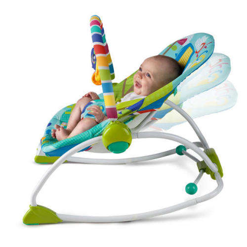 Bright Starts Infant to Toddler Rocker | Merry Sunshine