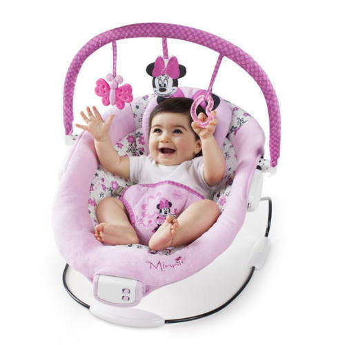 Disney Baby Minnie Mouse Garden Delights Bouncer