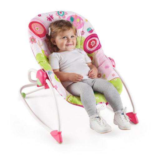Bright starts Raspberry Garden Baby Rocker