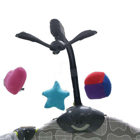 Chelino Tiffany Baby Camp Cot - Green Leaf