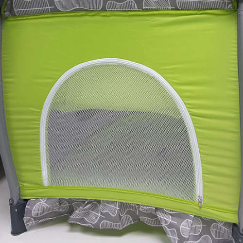 Chelino Tiffany Baby Camp Cot - Green Leaf