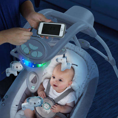 Ingenuity InLighten Cradling Swing & Rocker - Orson