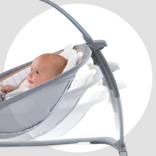 Bright Starts Boutique Collection Rocking Seat - Bella Teddy + Free Toy