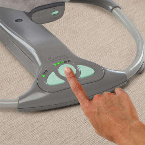 Ingenuity ConvertMe Swing-2-Seat Portable Swing - Orson + Free toy