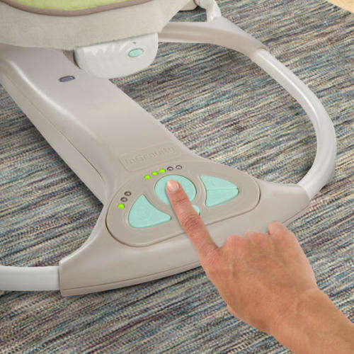 Ingenuity ConvertMe Swing-2-Seat Portable Swing - Seneca + FREE toy