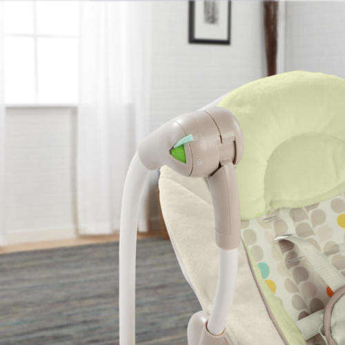 Ingenuity ConvertMe Swing-2-Seat Portable Swing - Seneca + FREE toy