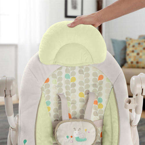 Ingenuity ConvertMe Swing-2-Seat Portable Swing - Seneca + FREE toy