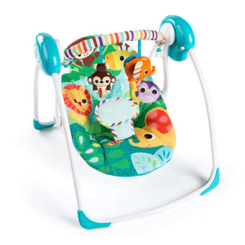 Bright Starts Safari Surprise Portable Swing