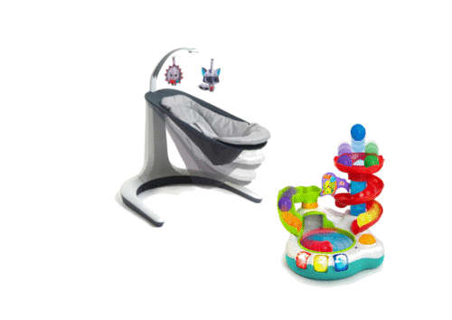 Tiny Love Nature's Way Bounce and Sway & Bright Starts Toy COMBO