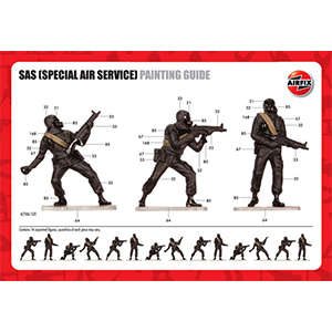 Airfix SAS (Special Air Service) Model Figures