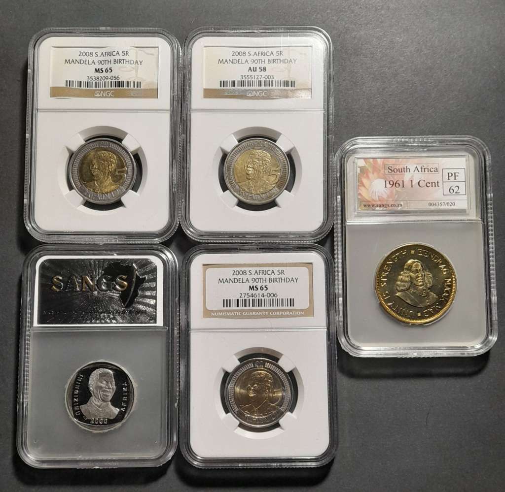 1 bid TAKE ALL, Mixed lot of 24k Foil banknotes, graded coins & precious metals.