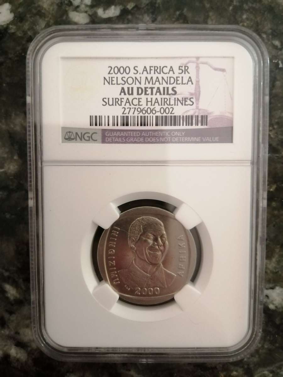 2000 Nelson Mandela AU Details - Surface Hairlines
