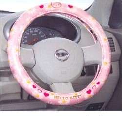 Hello Kitty Steering Wheel Cover - Fits all std wheels-