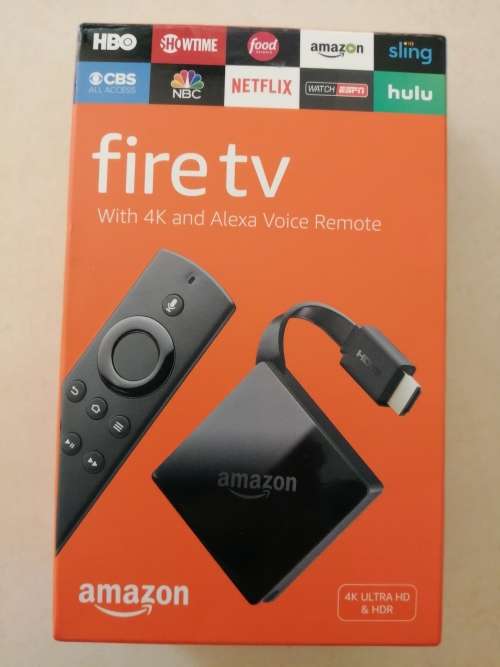 Amazon Fire TV Streaming Media Player 4K Ultra HD and Alexa Voice Remote