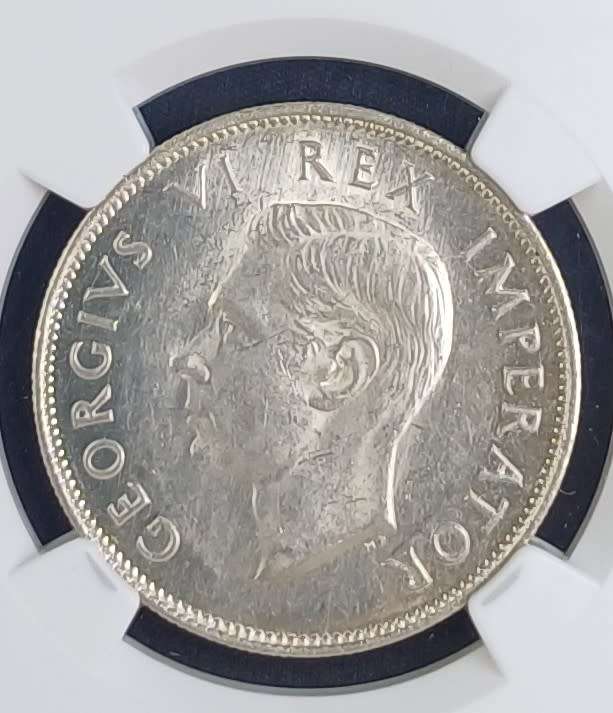 1942 SA 2.5 Shilling*NGC AU58