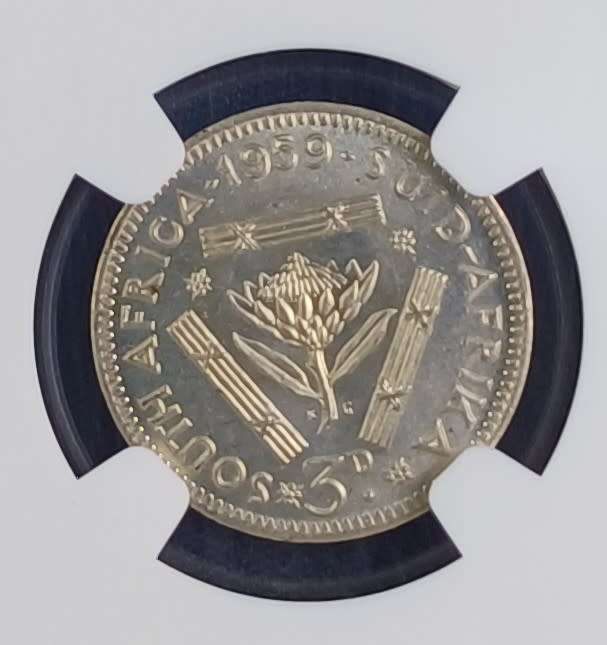 1959 SA 3P * NGC MS63