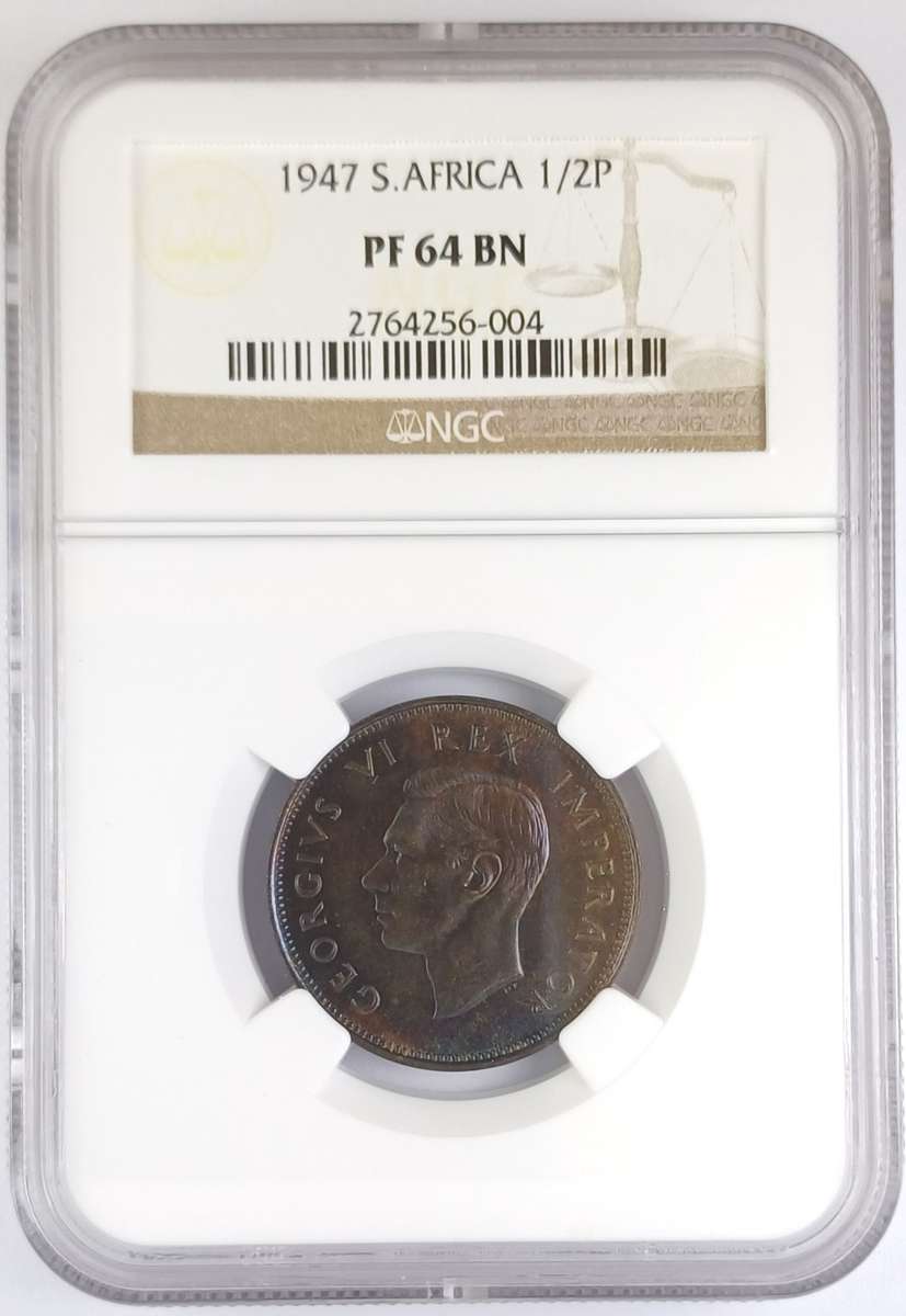 1947 SA ½ Penny * NGC PF64 BN