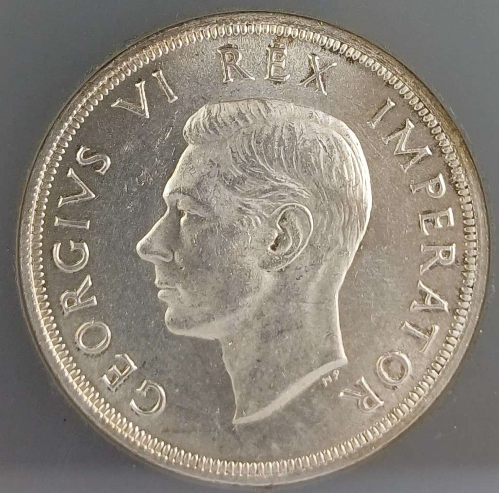 1947 SA 5 Shilling * SANGS AU58