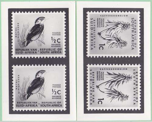 RSA 1961 Definitive issue, Full set of Publicity Photographs, a must for the RSA Collector